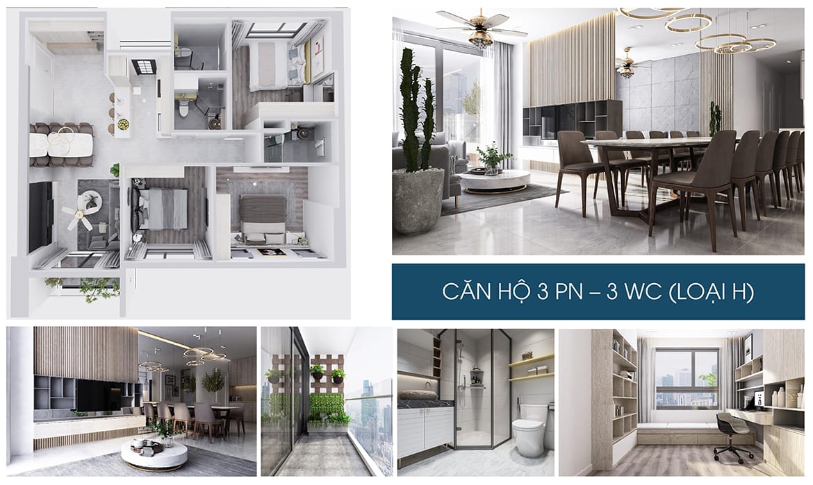 Nhà mẫu dự án căn hộ chung cư Charm City Dĩ An Bình Dương chủ đầu tư DCT group