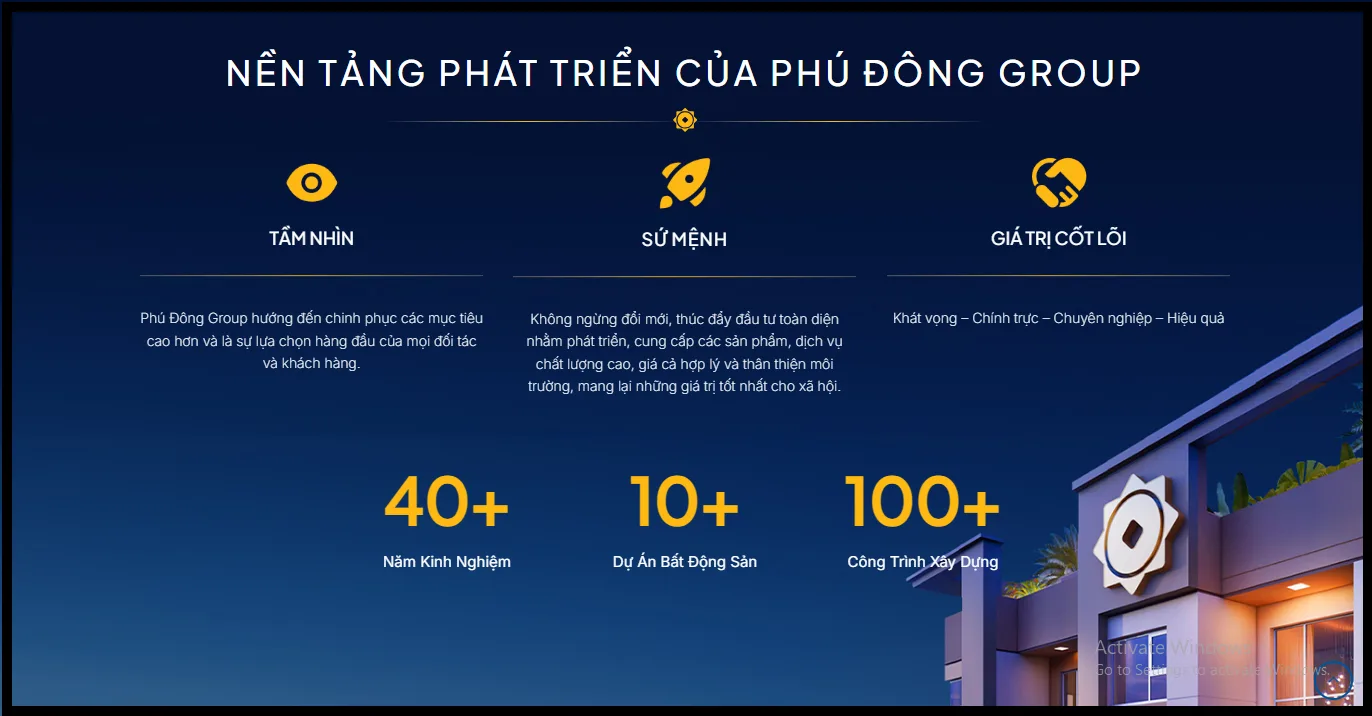 Chủ đầu tư Phú Đông Group dự án nhà phố Him Lam Phú Đông