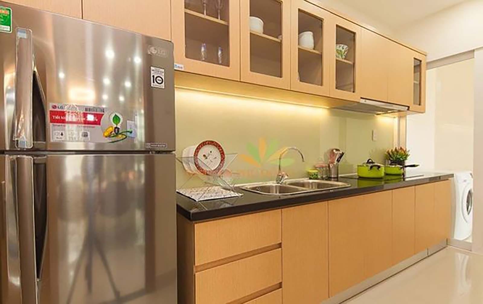 Không gian khu vực bếp tiện nghi, truyền cảm hứng nấu nướng mỗi ngày. Không gian khu vực bếp tiện nghi, truyền cảm hứng nấu nướng mỗi ngày.