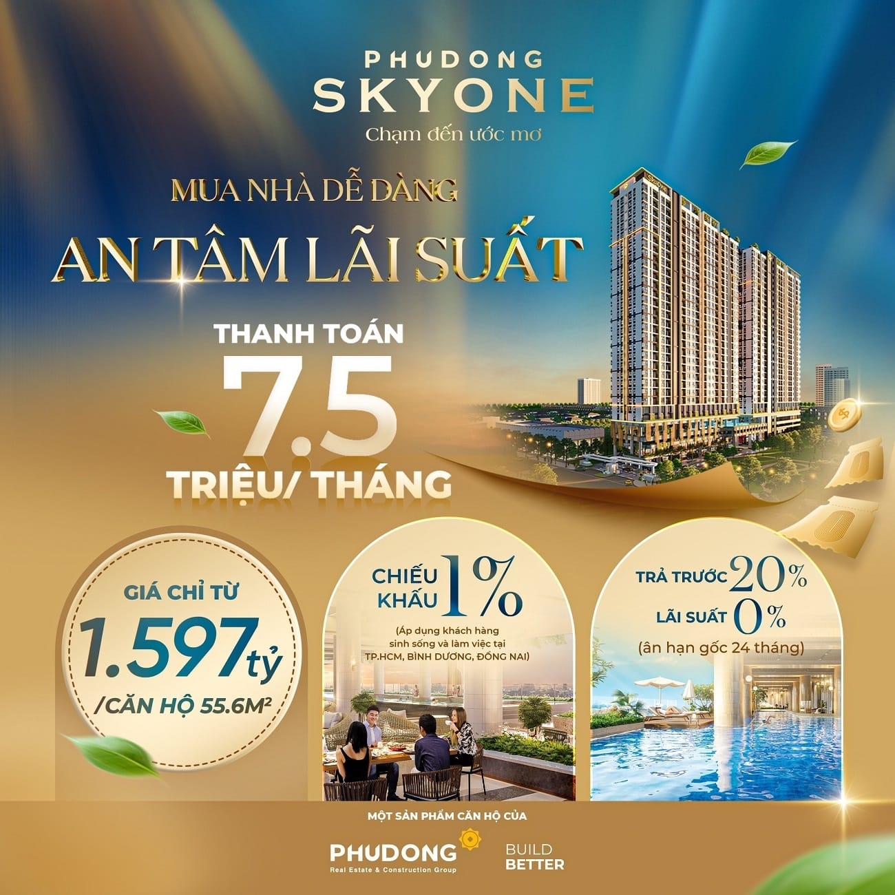 Thông điệp ý nghĩa của dự án chung cư Phú Đông Sky One Thông điệp ý nghĩa của dự án chung cư Phú Đông Sky One