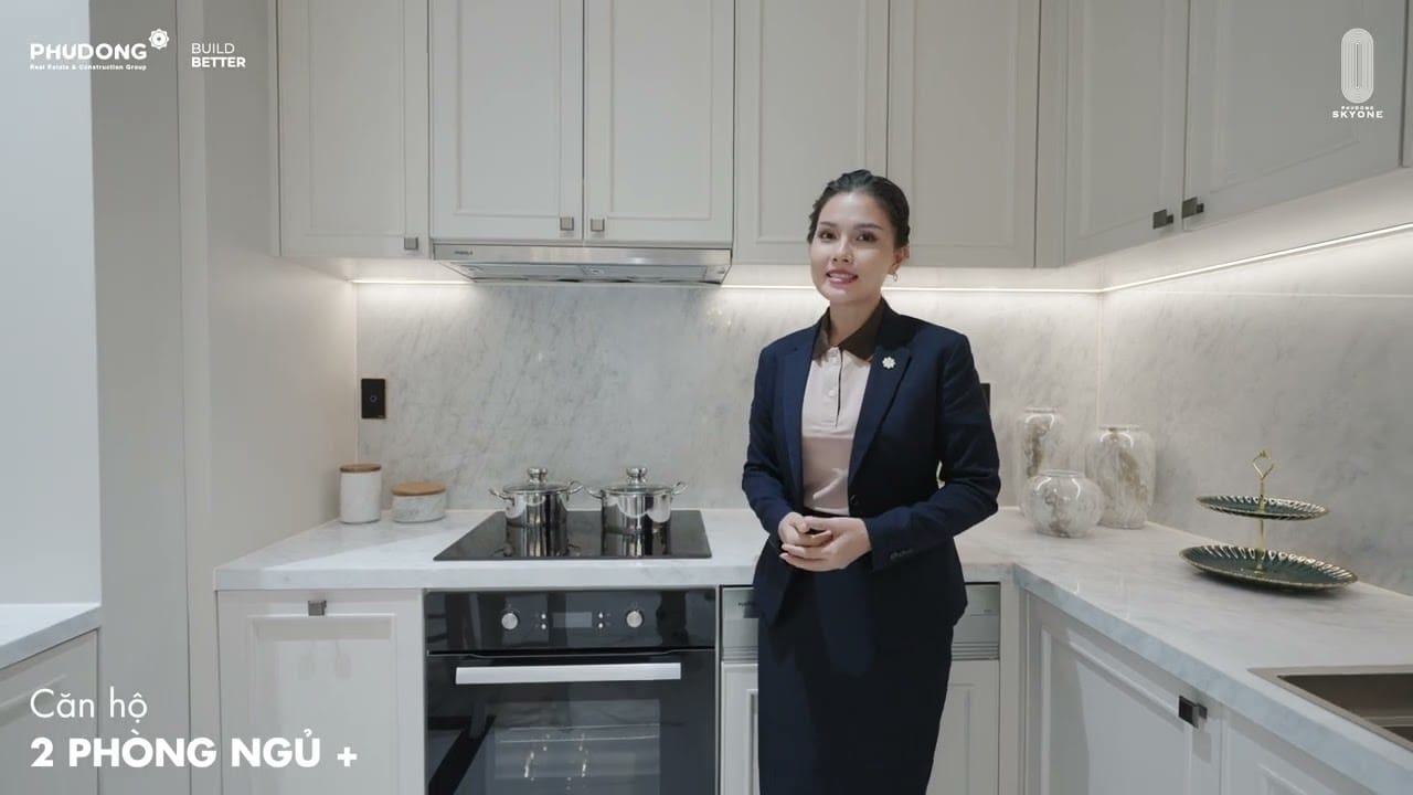 nhà mẫu căn hộ 2PN Phú Đông Sky One